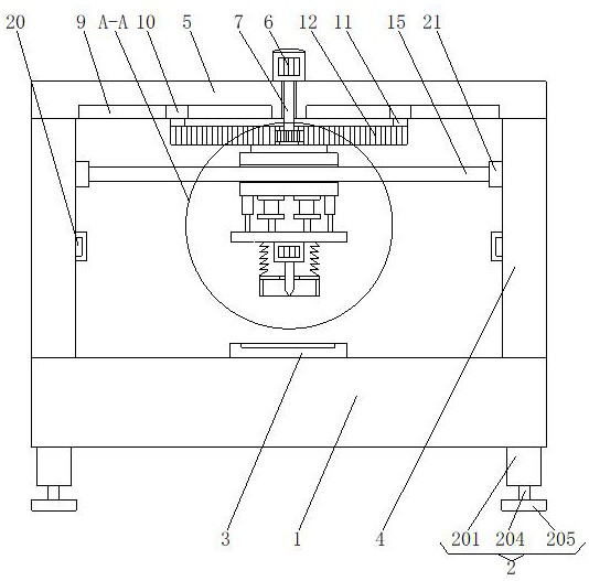 A fully automatic machining equipment