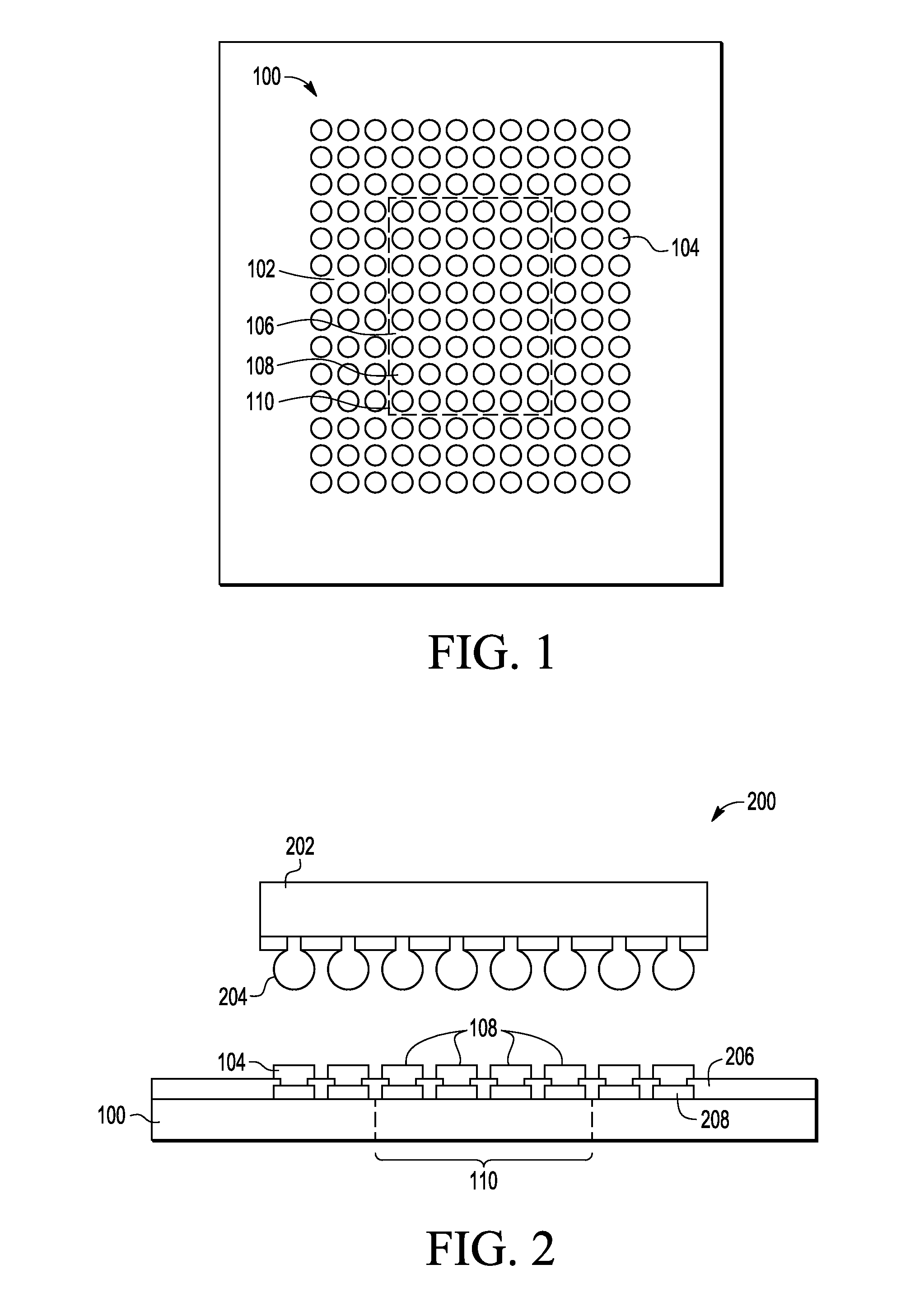 Methods and structures for reducing stress on die assembly