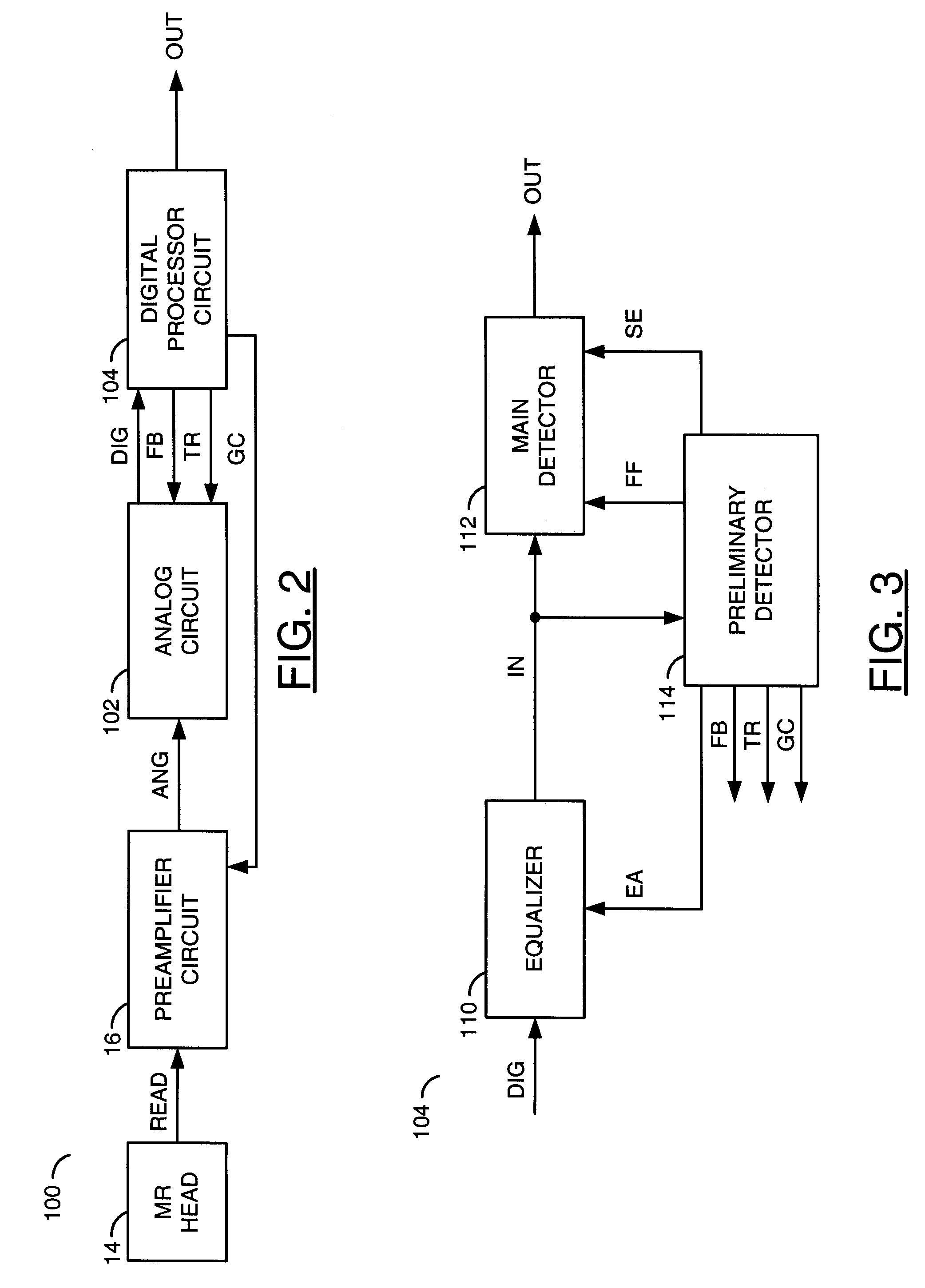 Combined DC restoration double detection and loops