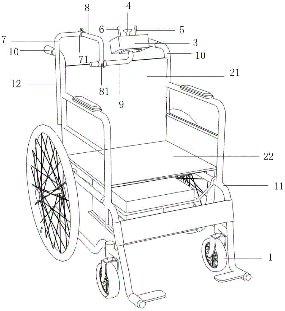 A push-type smart wheelchair with jaw control