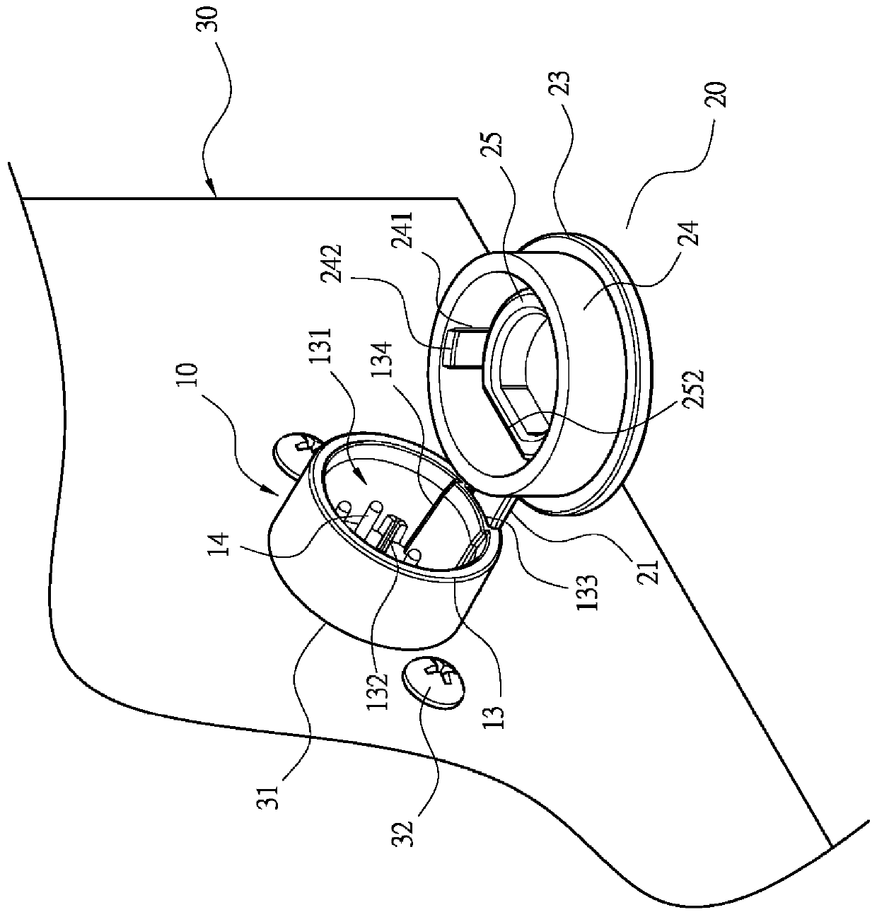 Waterproof connector with protective cover