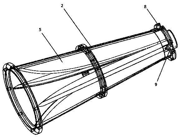 An l-band four-ridge quadrature-mode coupler