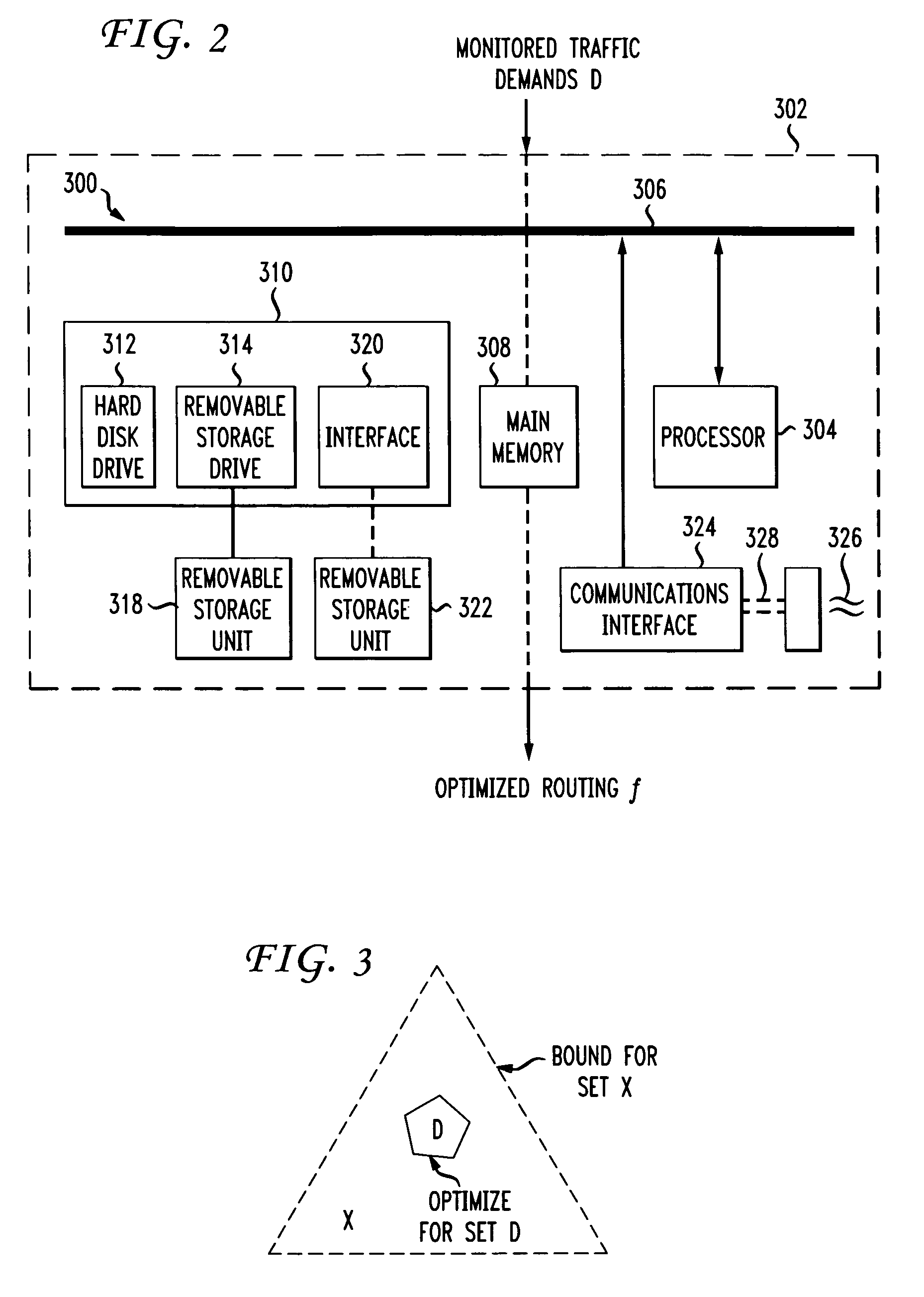 Traffic engineering method, system and computer program product for managing traffic over dynamic networks during both normal and unexpected traffic scenarios