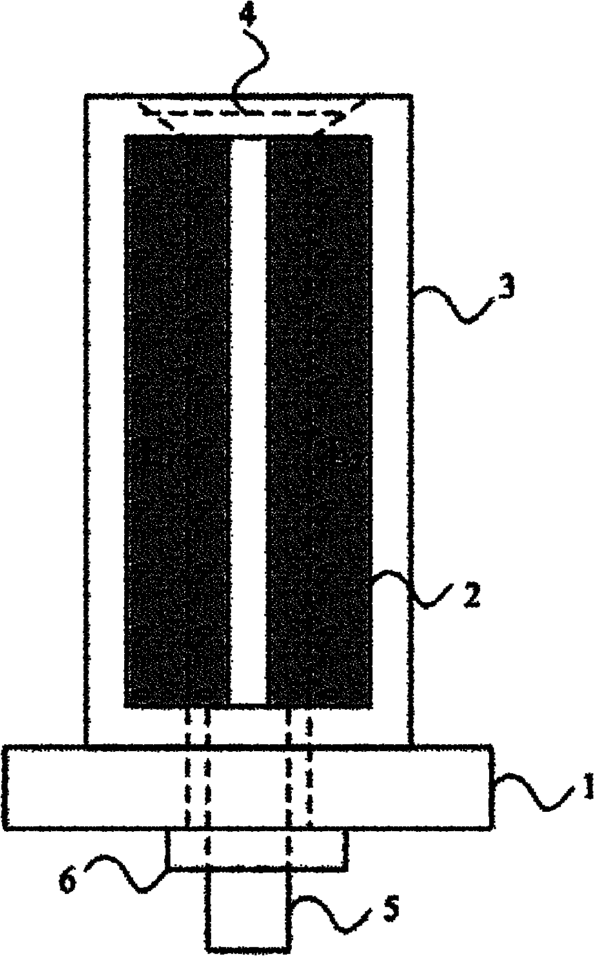 Electrode segmentation type single drive and two-way piezoelectric motor