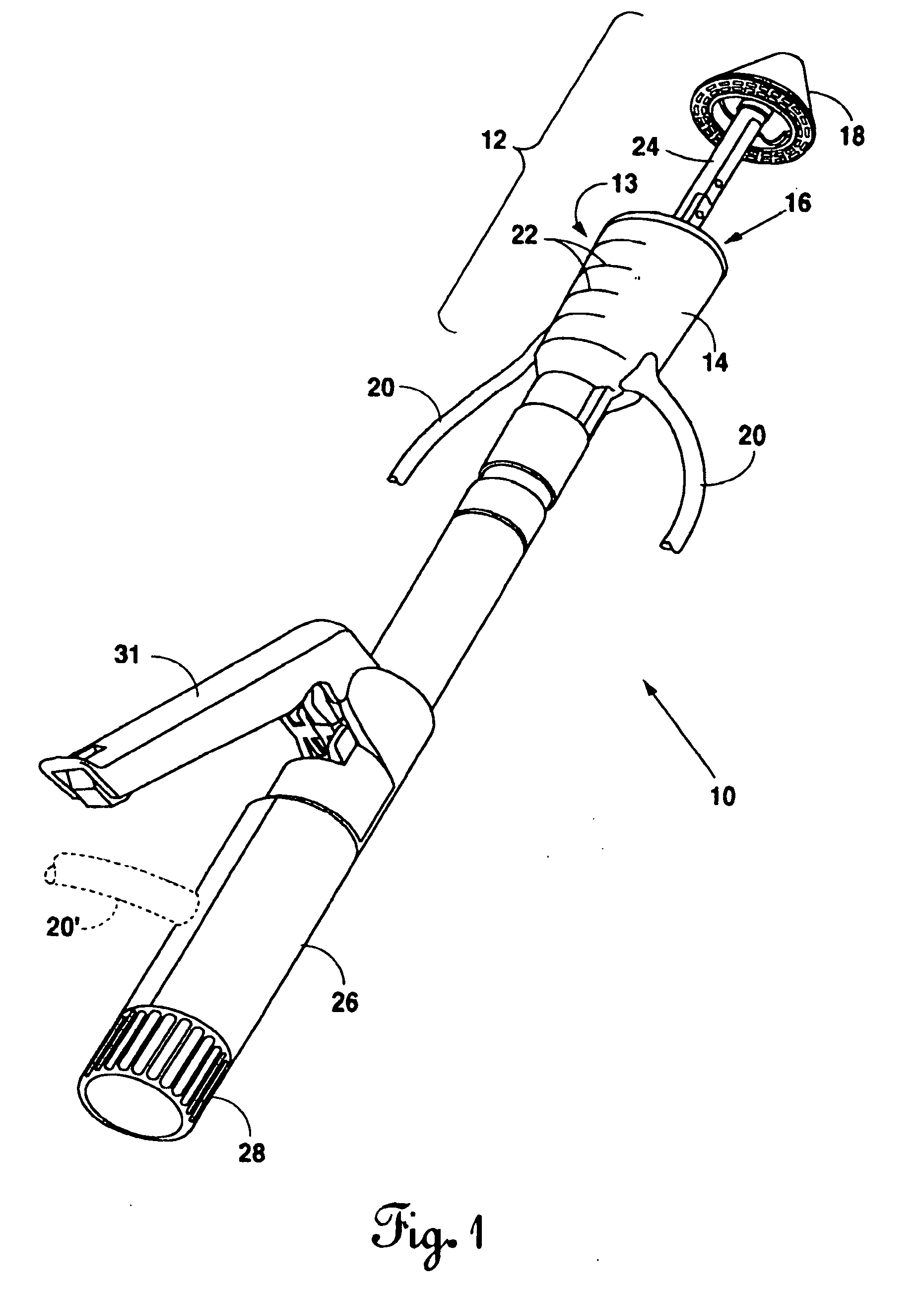 Apparatus and method of use of a circular surgical stapler
