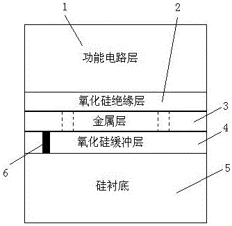 Tic-shaped artificial magnetic conductor for 60 GHz on-chip antenna and its realization method