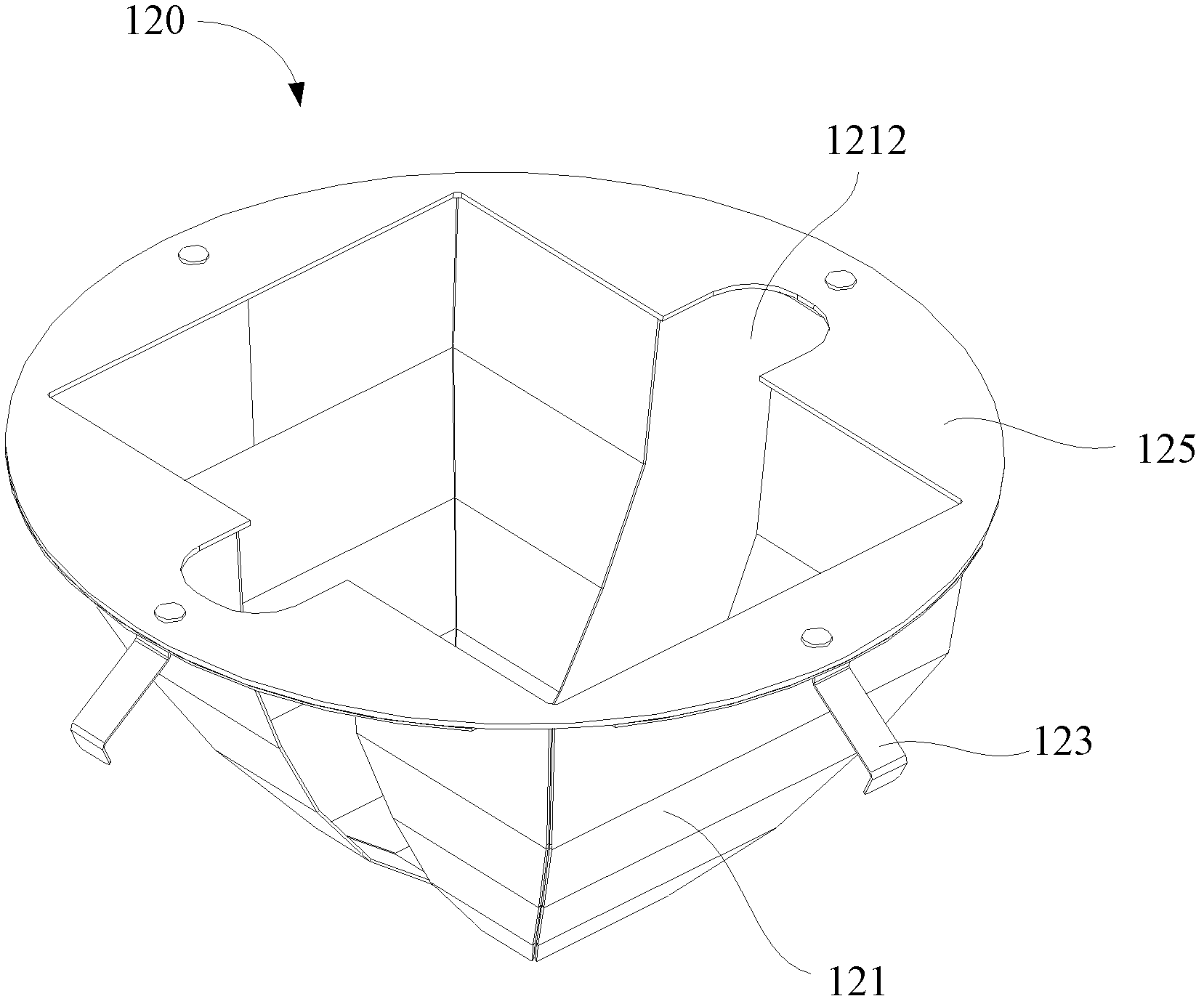 Tube light and reflector structure thereof