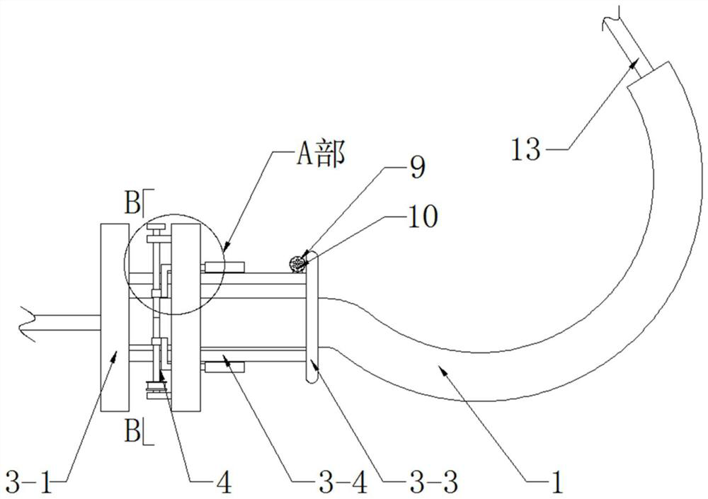 Multi-channel oropharyngeal ventilation device for anesthesiology department