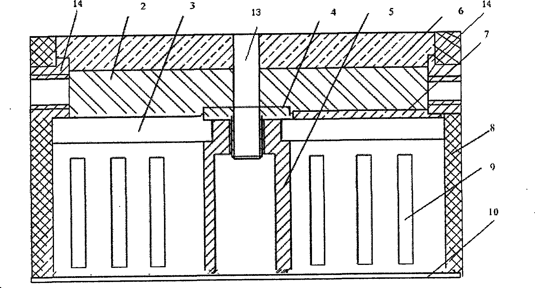 Discharge coil for electromagnetic riveter and production method thereof