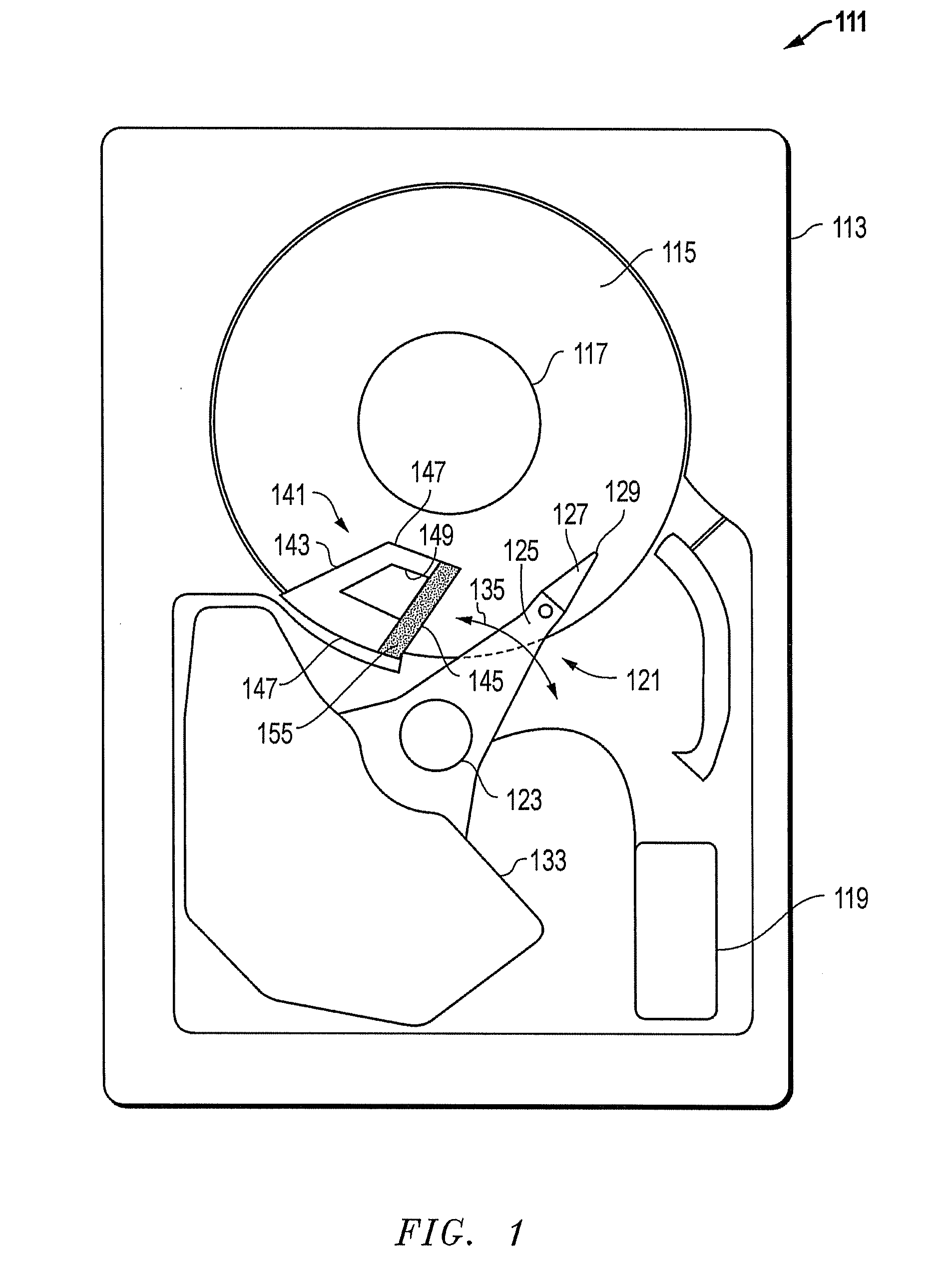 System and apparatus for mass-balanced spoiler in disk storage devices