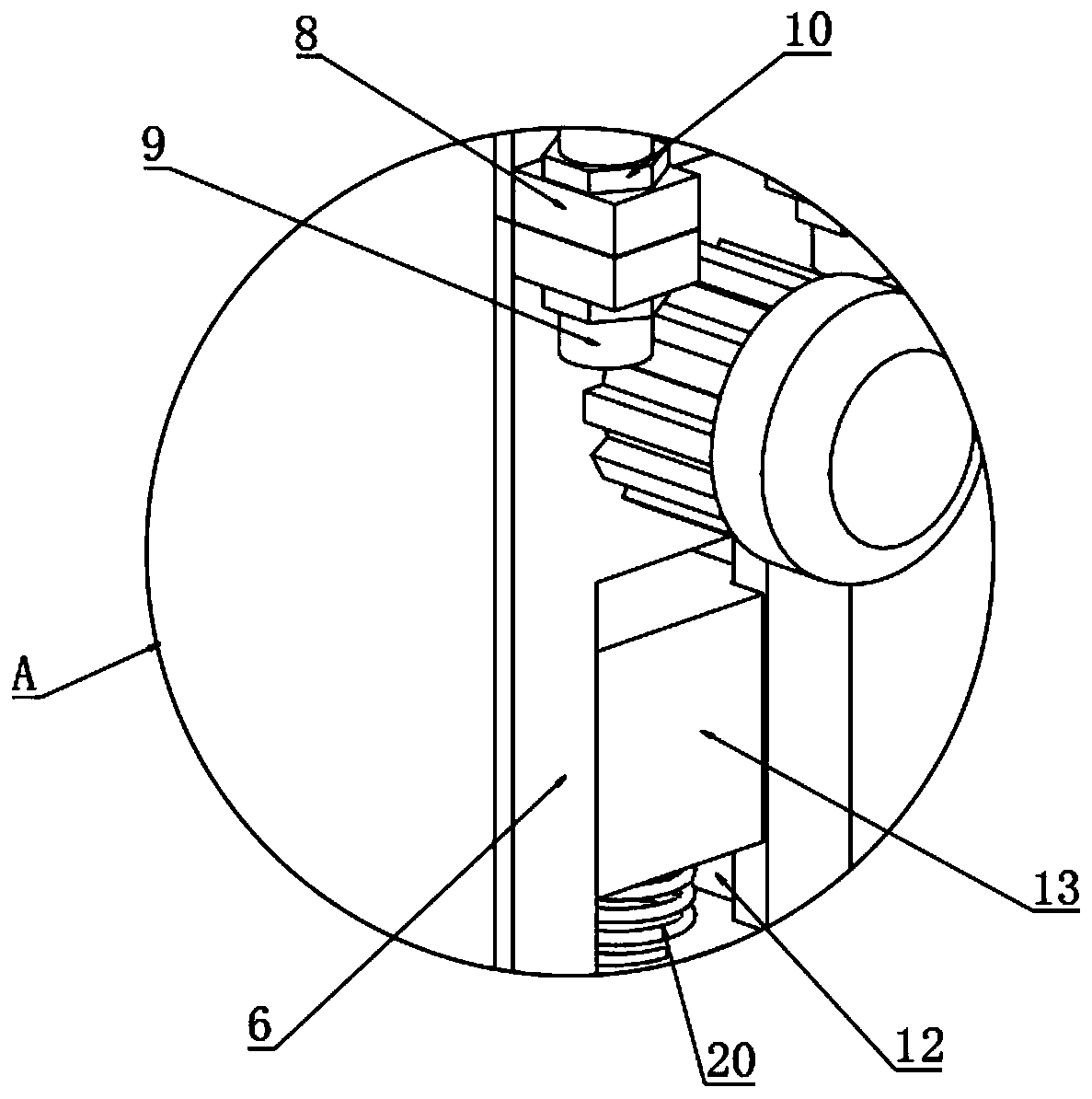 Novel corrugating machine