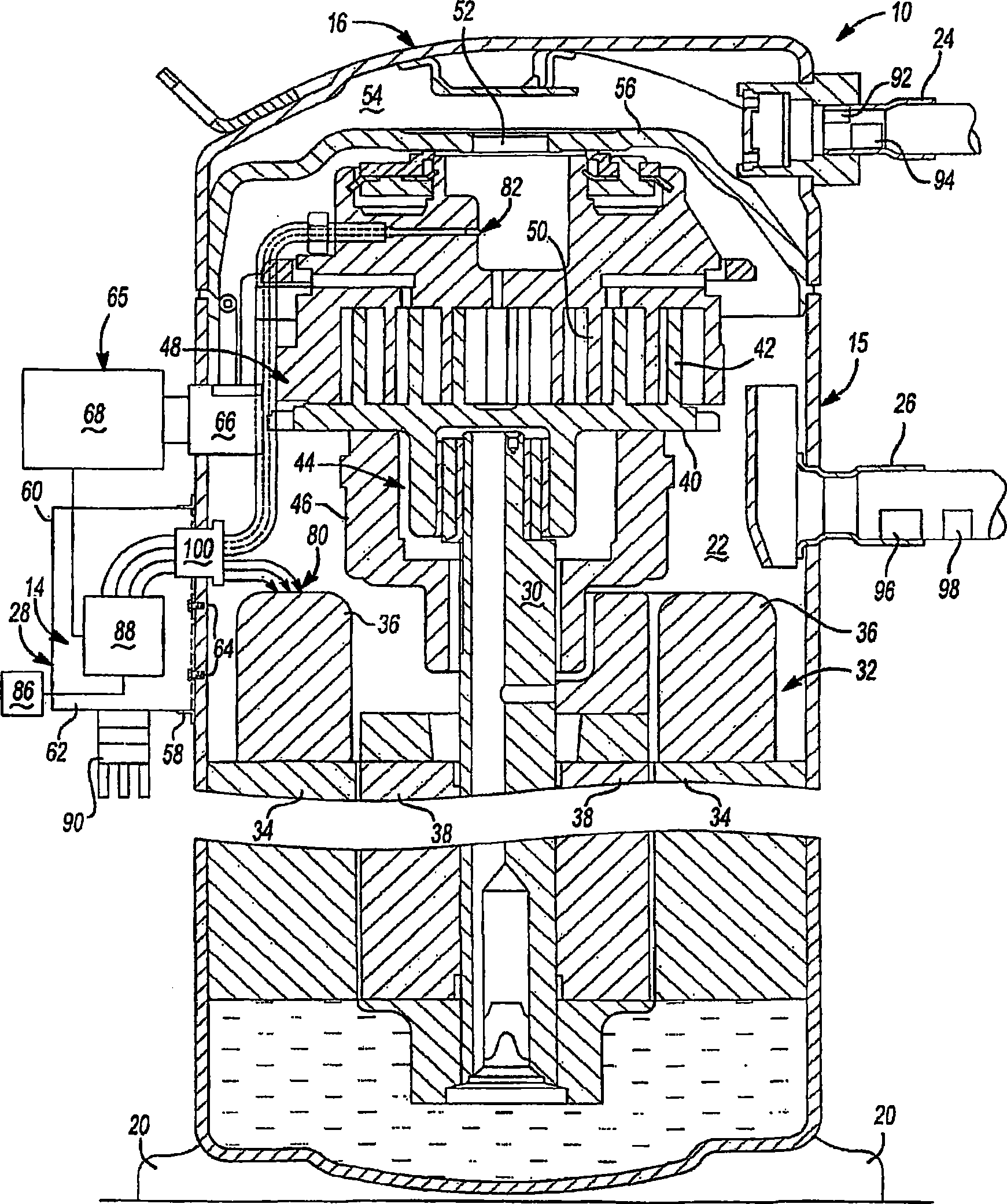 Protection and diagnostic module for a refrigeration system