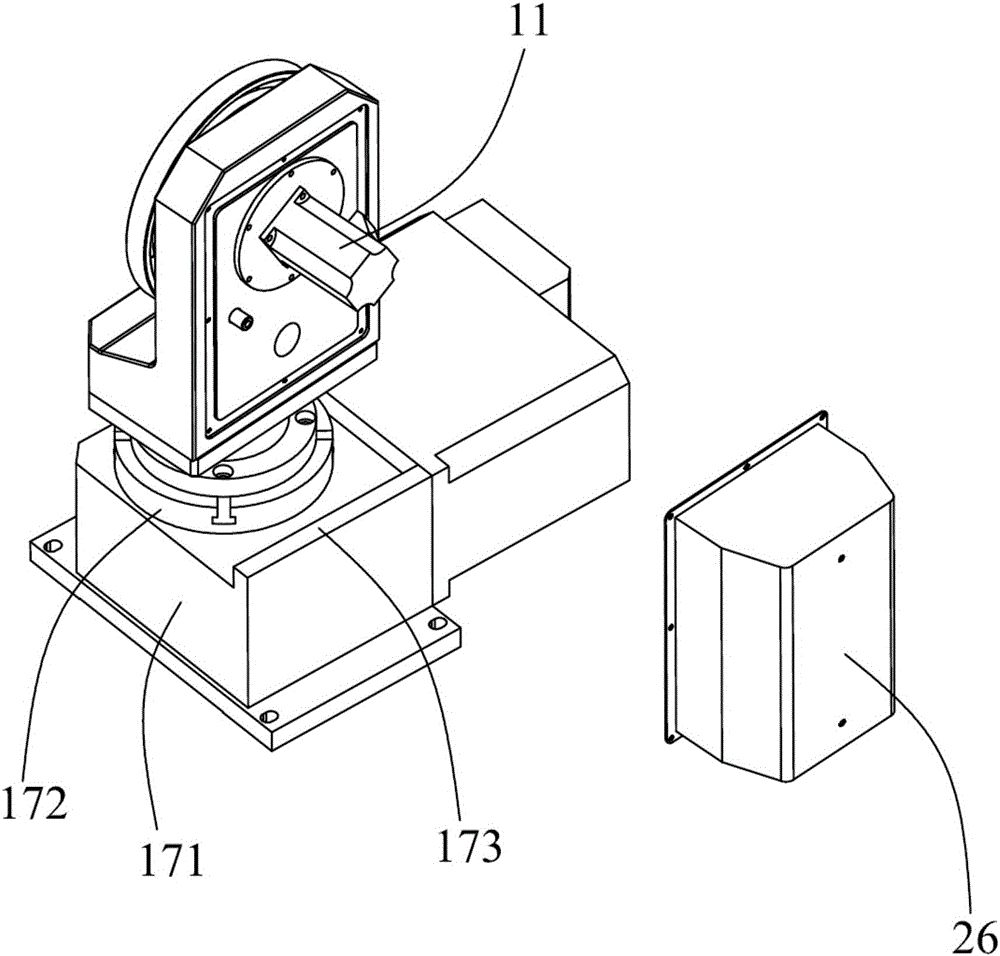 Two-dimensional numerical control electric discharge machining rotating table