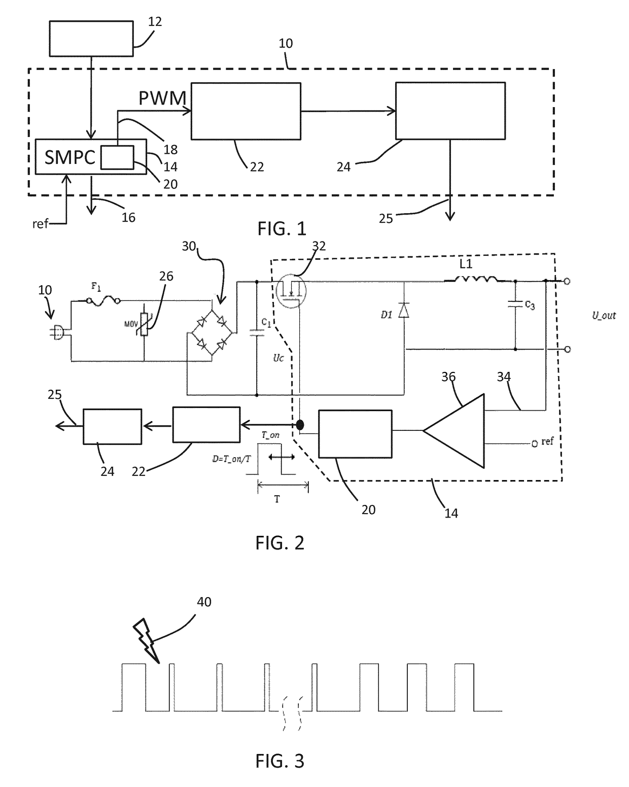Driver circuit able to monitor usage of a surge protection arrangement