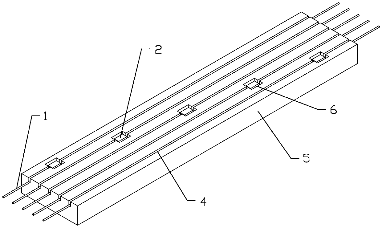 Method for preparing optical cables of optical fiber grating array for positioning and speed measurement of high-speed magnetic levitation train