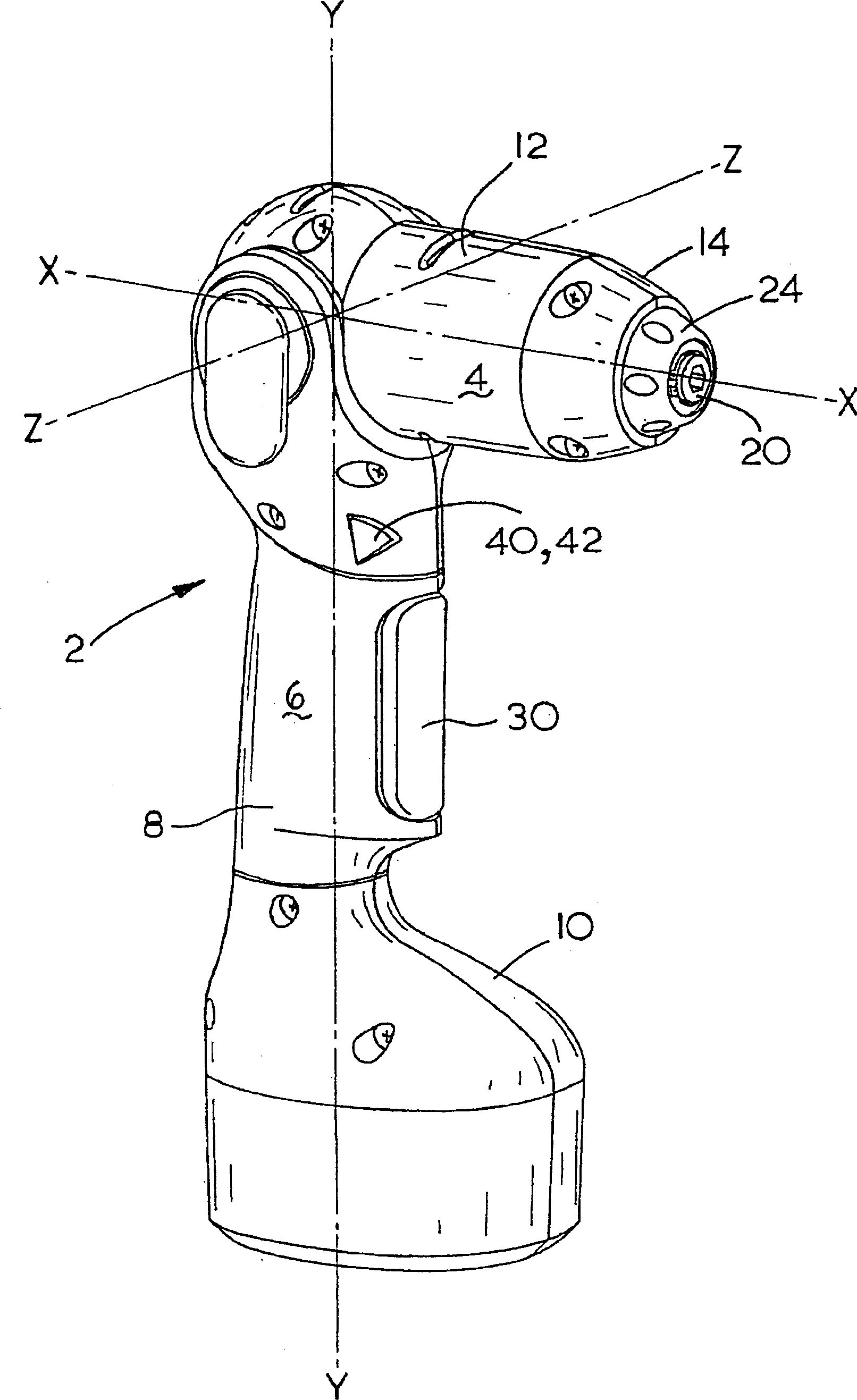 Electric connector for electric tool