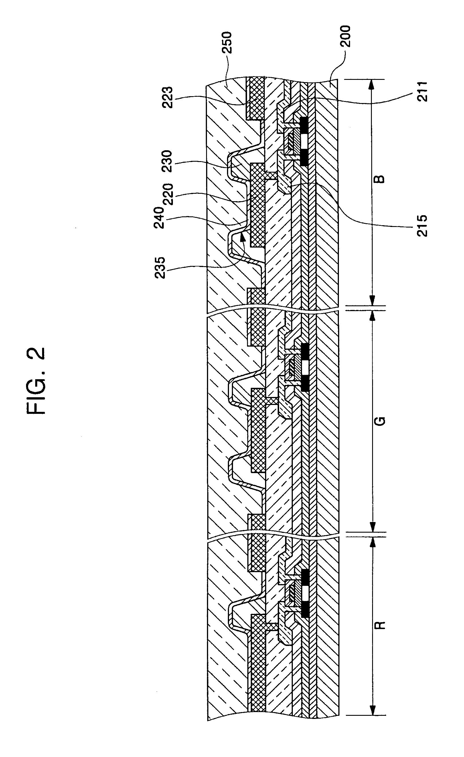 Top emission organic light emitting diode display using auxiliary electrode to prevent voltage drop of upper electrode and method of fabricating the same