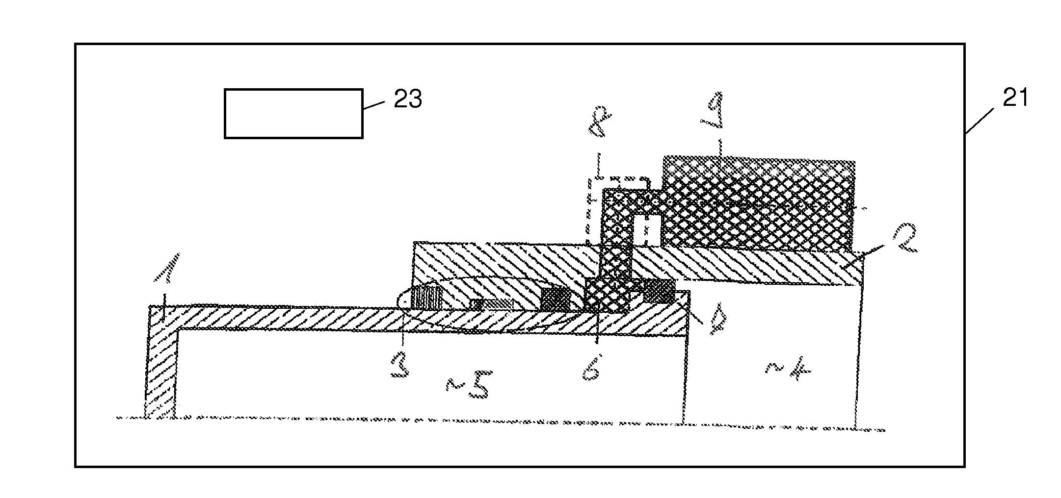 Working apparatus, in particular excavator or machine for material handling