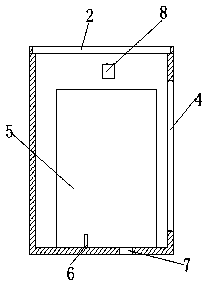 Tyndall phenomenon experiment device and experiment method thereof