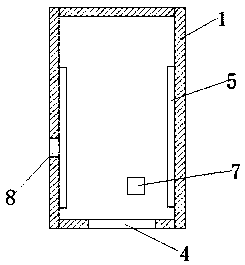 Tyndall phenomenon experiment device and experiment method thereof