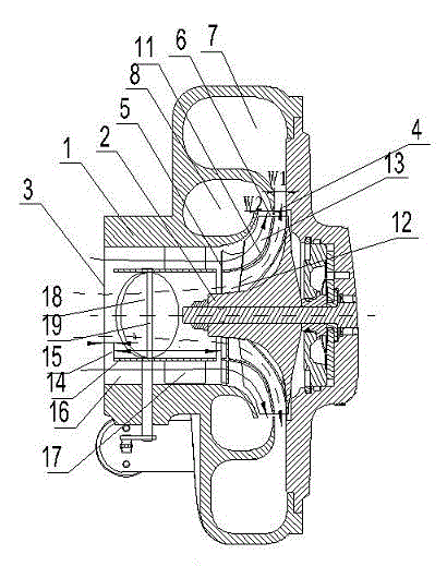 Double-driving parallel sequential supercharging compressor