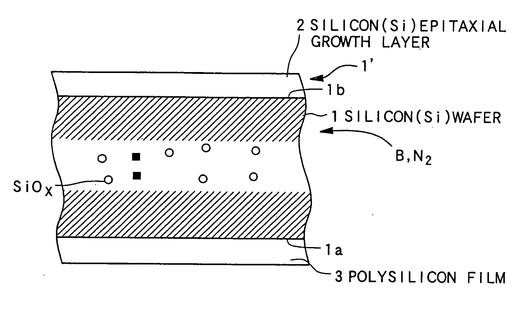 Silicon wafer and method for production of silicon wafer