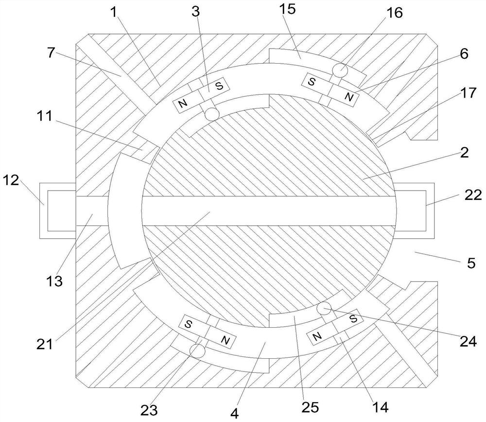 Power transmission line anti-play damping device