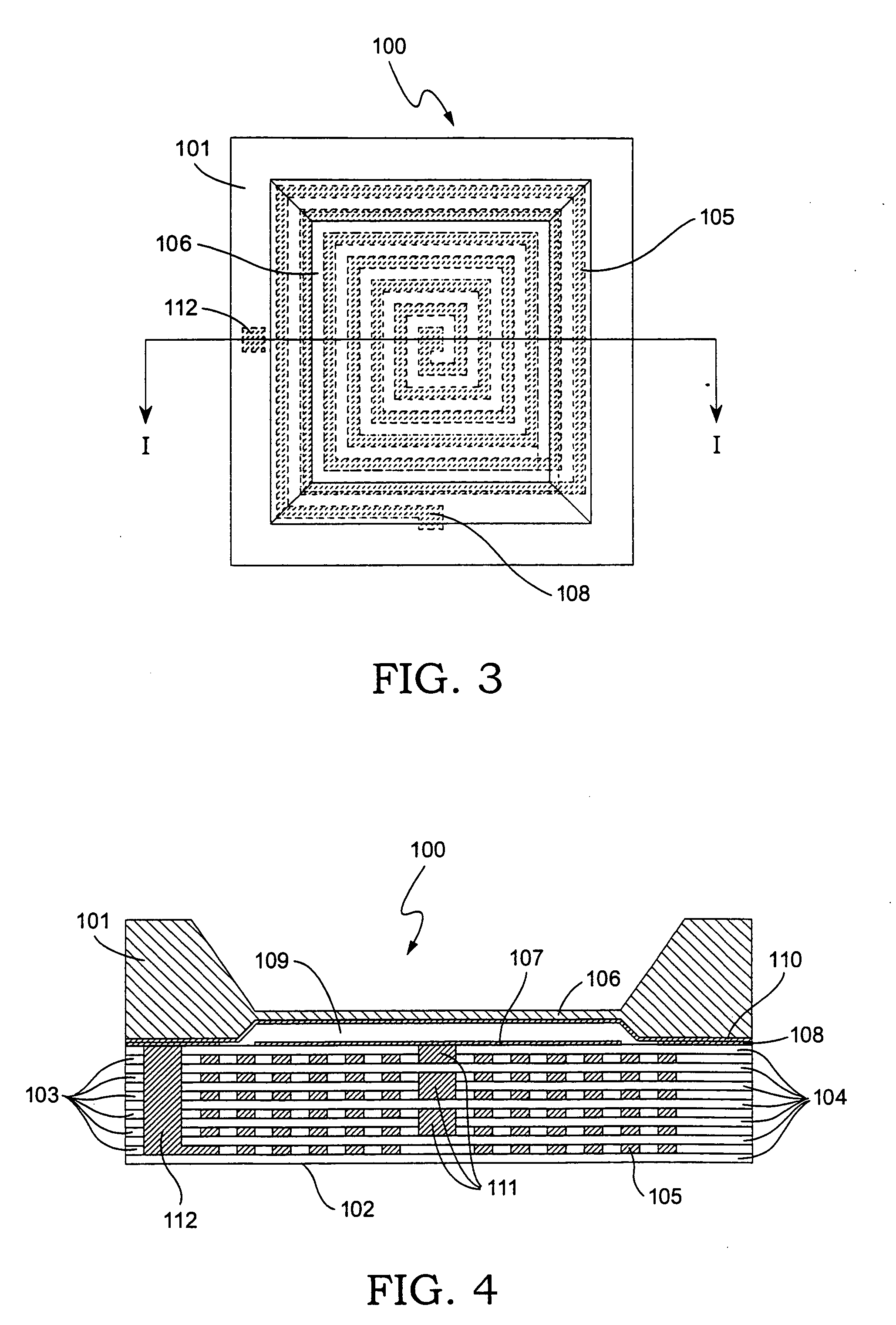 Micro-mechanical capacitive inductive sensor for wireless detection of relative or absolute pressure