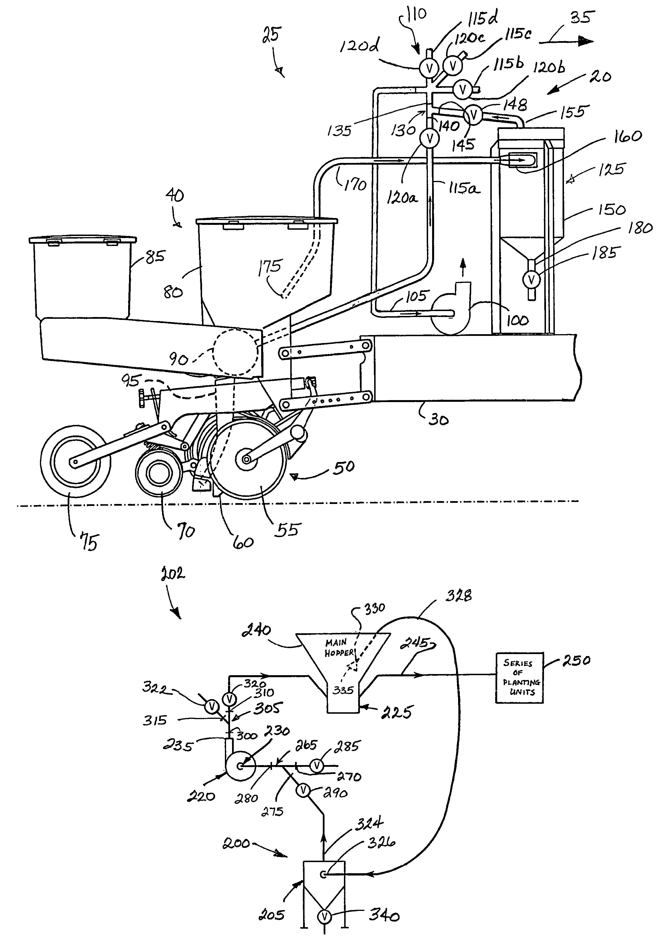 Cleanup system for a planting implement