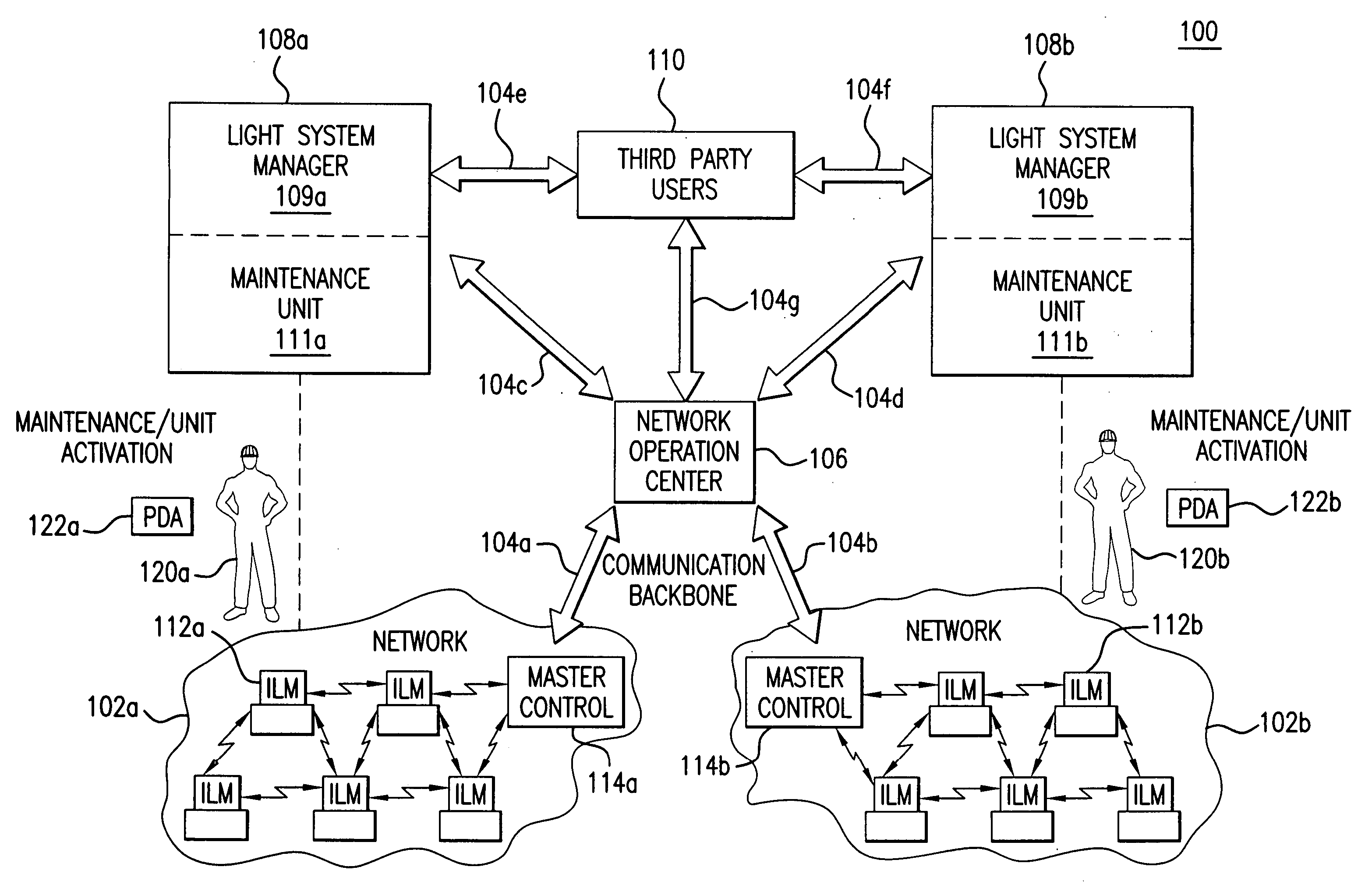 Light management system having networked intelligent luminaire managers that support third-party applications