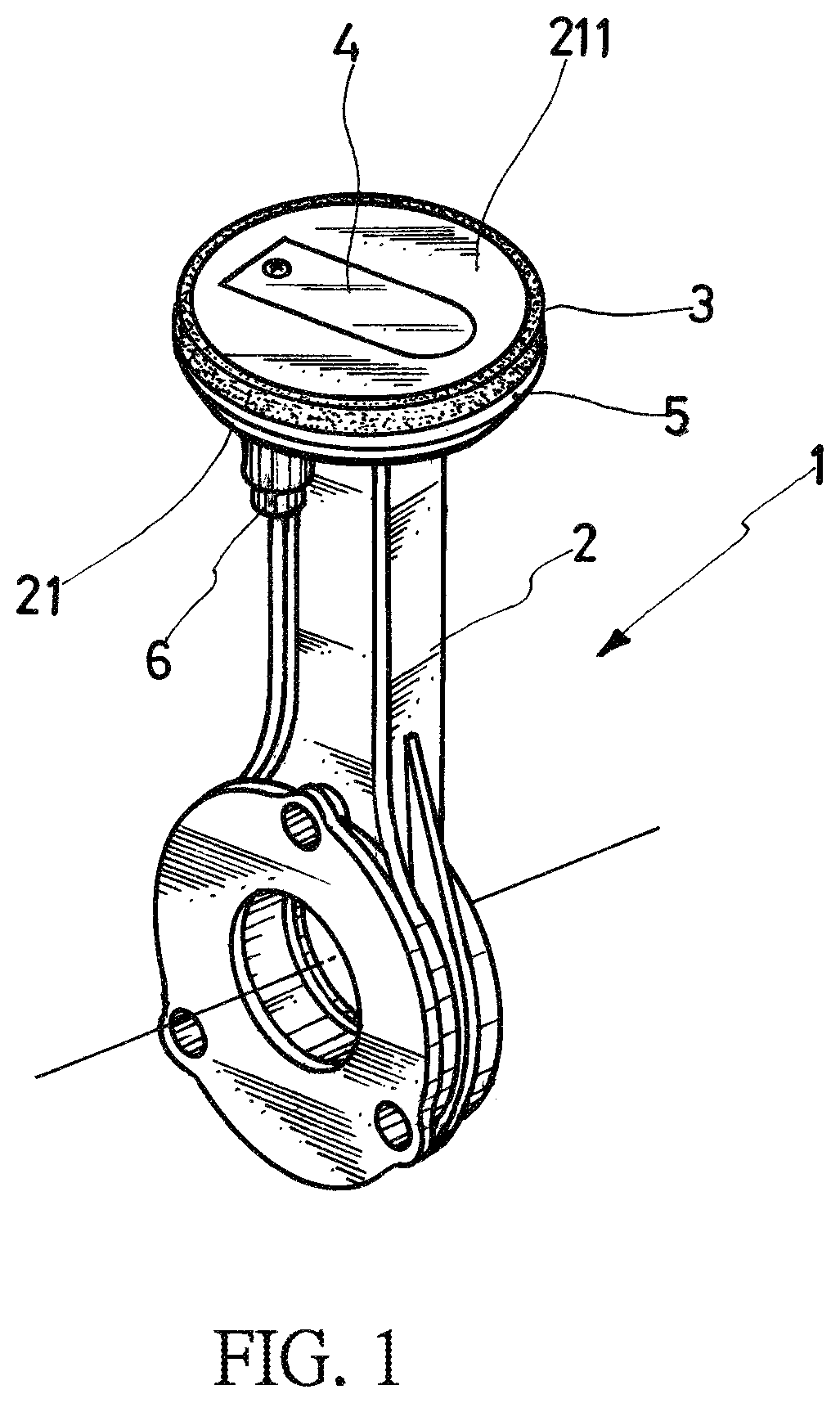 Wear-preventive air-charger piston structure