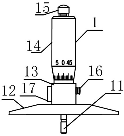 Device and method for measuring high-precision mounting flatness of cable saddle of suspension bridge