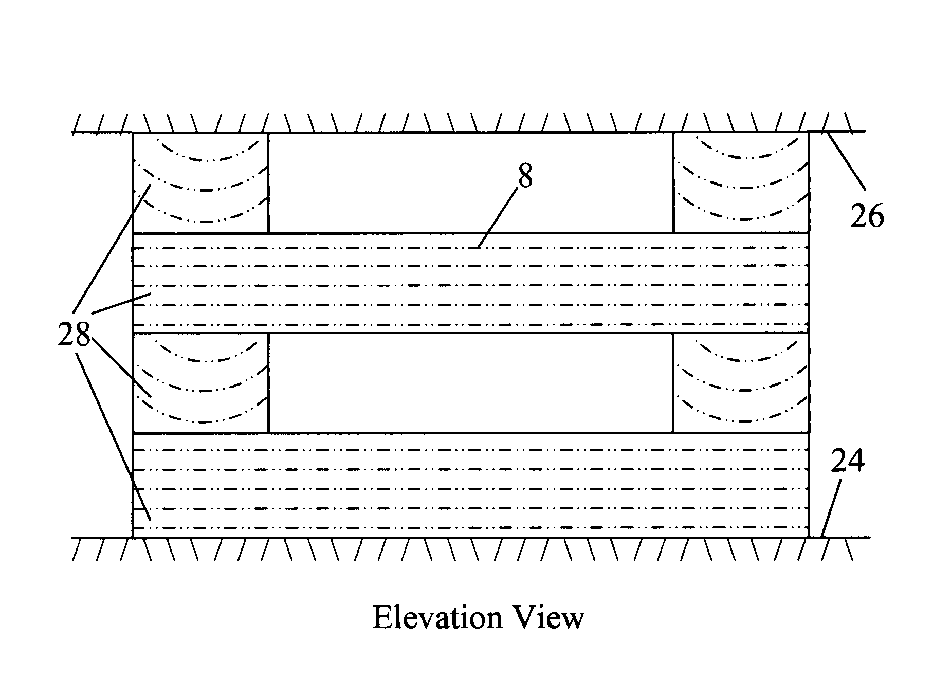 Engineered composite wooden crib for use as a mine support