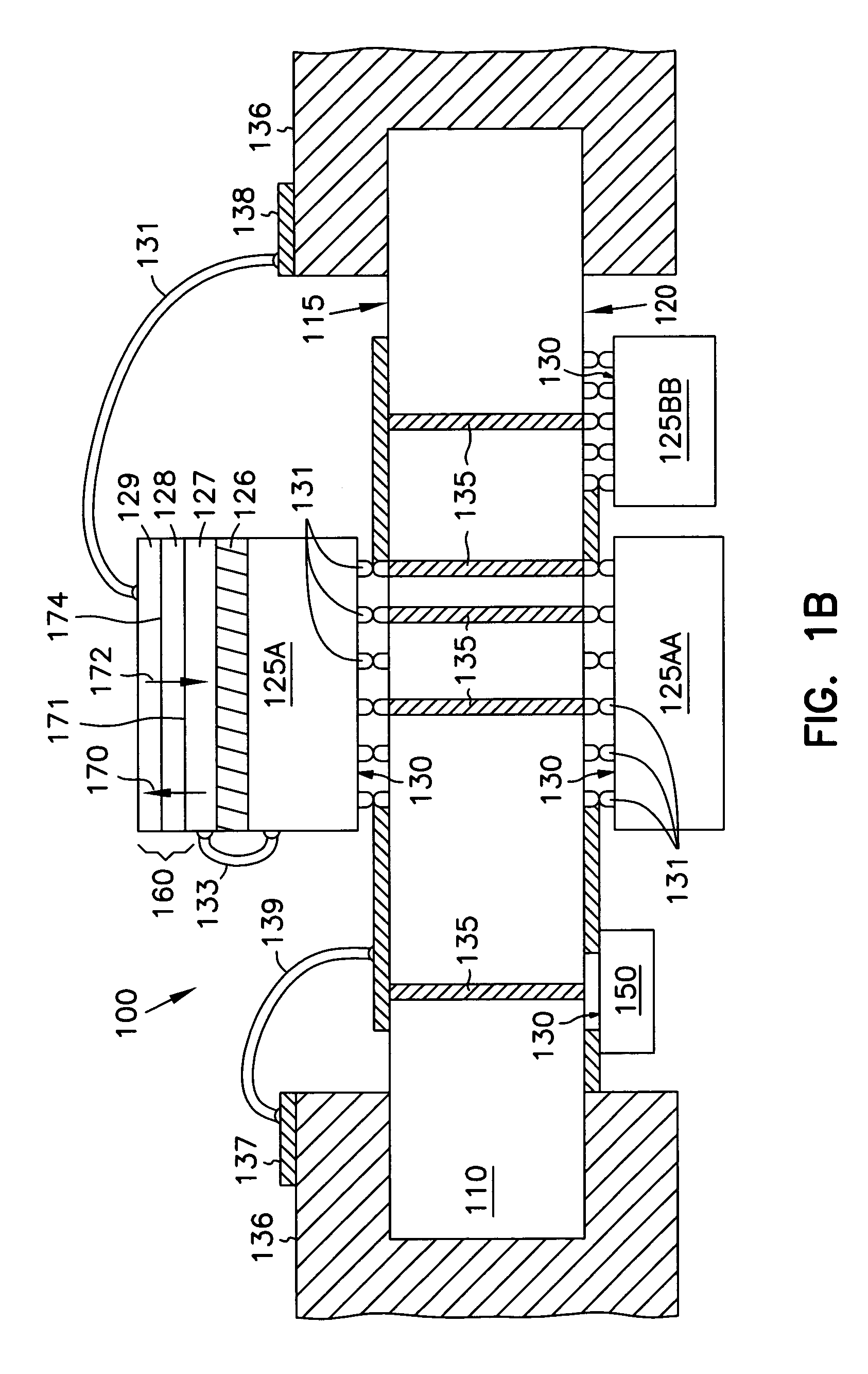 Compact system module with built-in thermoelectric cooling