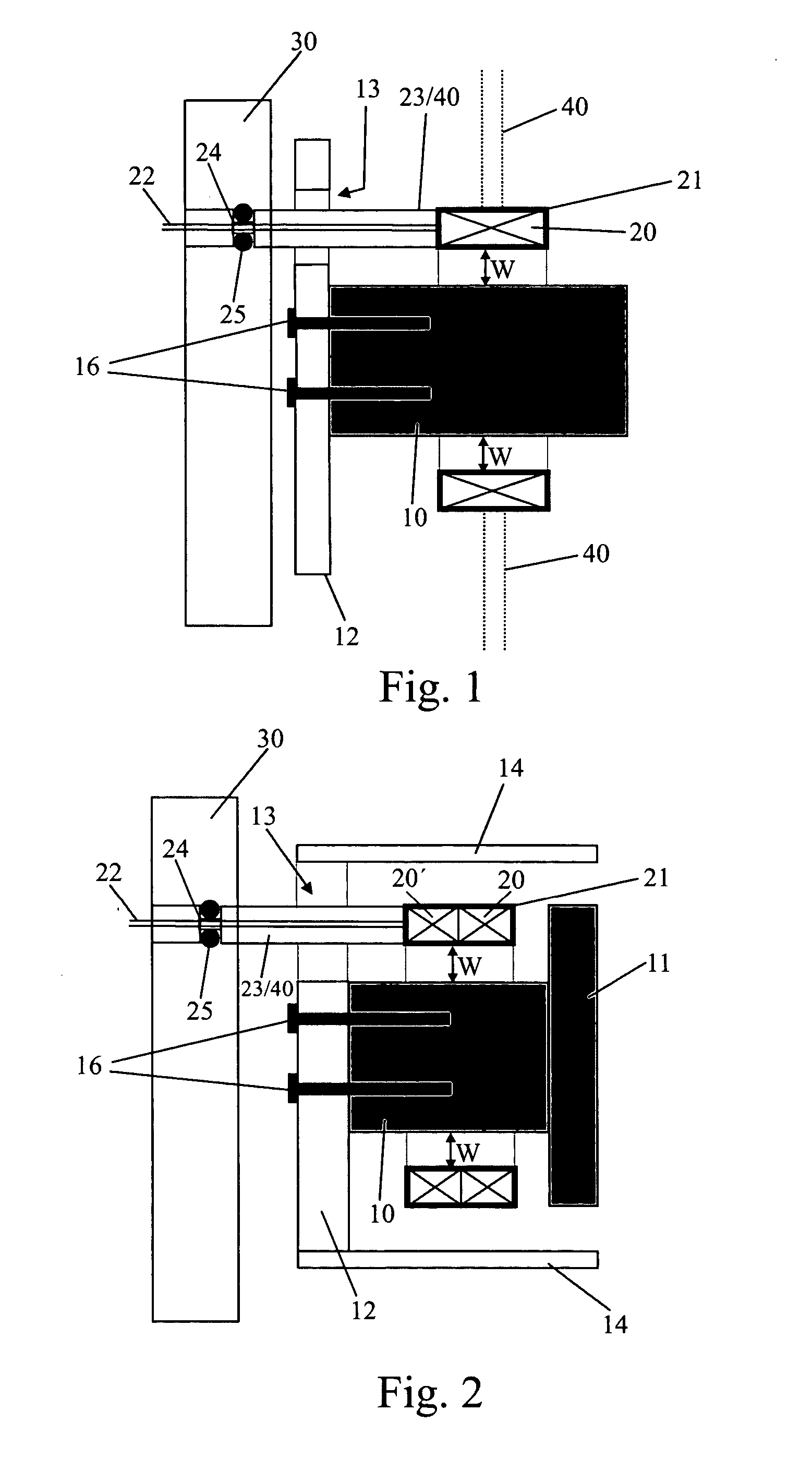 Electric-magnetic field-generating element and assembling method for same