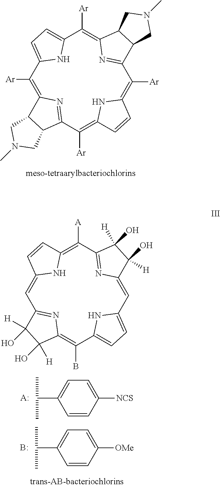 Routes to trans A,B-substituted bacteriochlorins