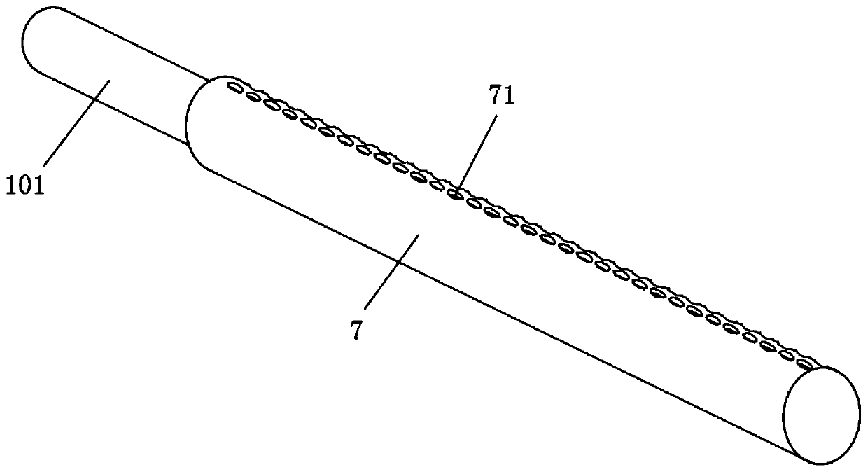 Meat product sauce-brushing device based on food processing and using method thereof