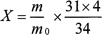 Method for measuring red phosphorus content in electronic product by photometry