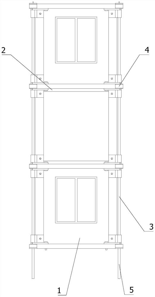 Multi-specification building module easy to splice