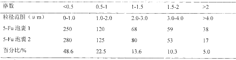 Topical fluorouracil vesicle gel and preparation method thereof