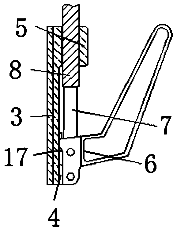 Adjusting mechanism of quenching frame for power generator cylinder head component machining