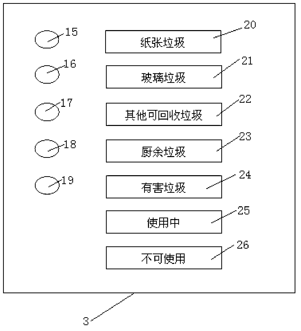 Garbage classification and collection system for high-rise building