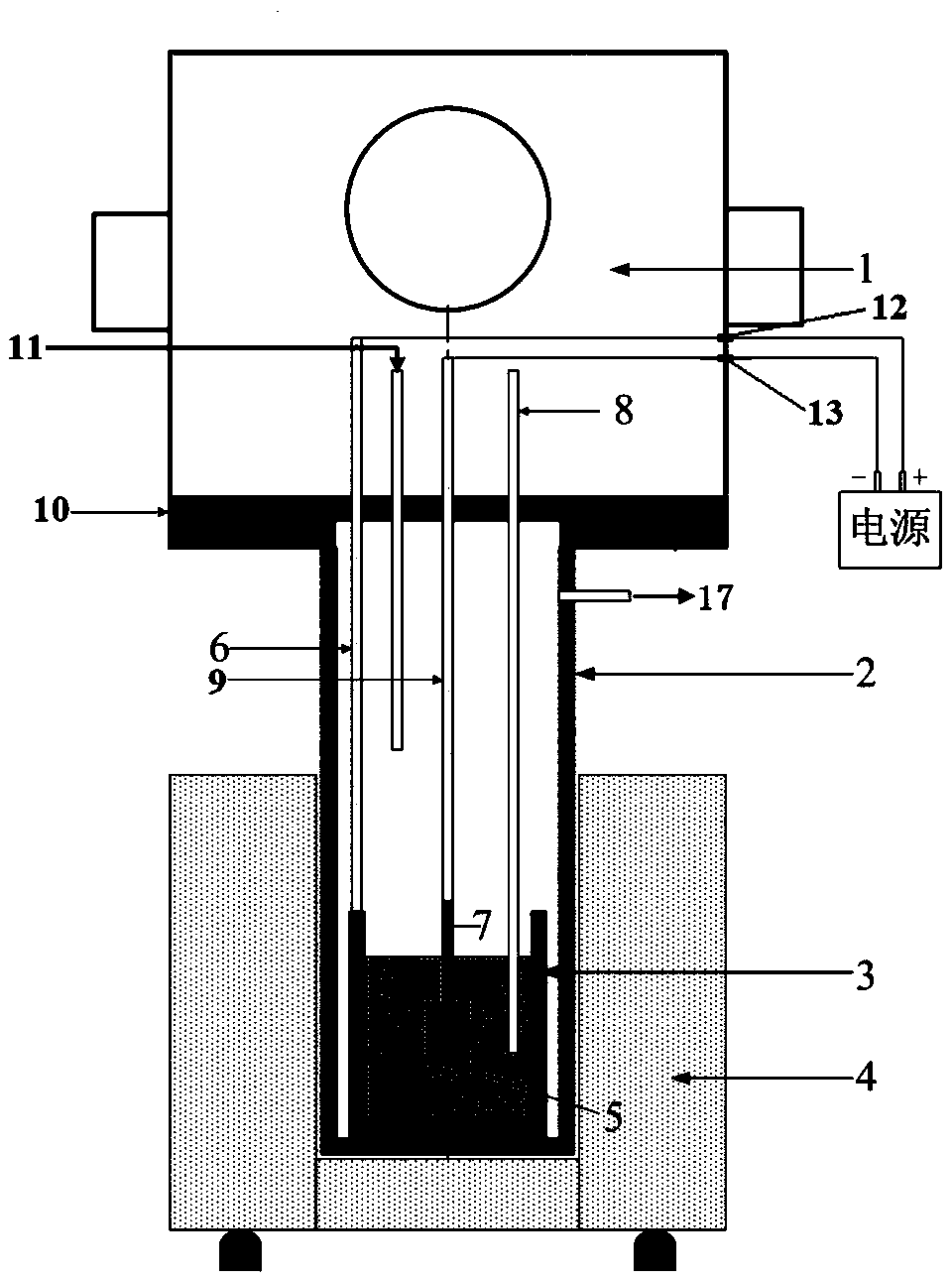 Preparation method of black rhenium coating