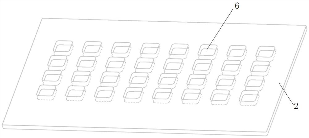 Double-layer micro-fluidic chip for antibody detection and preparation method of double-layer micro-fluidic chip