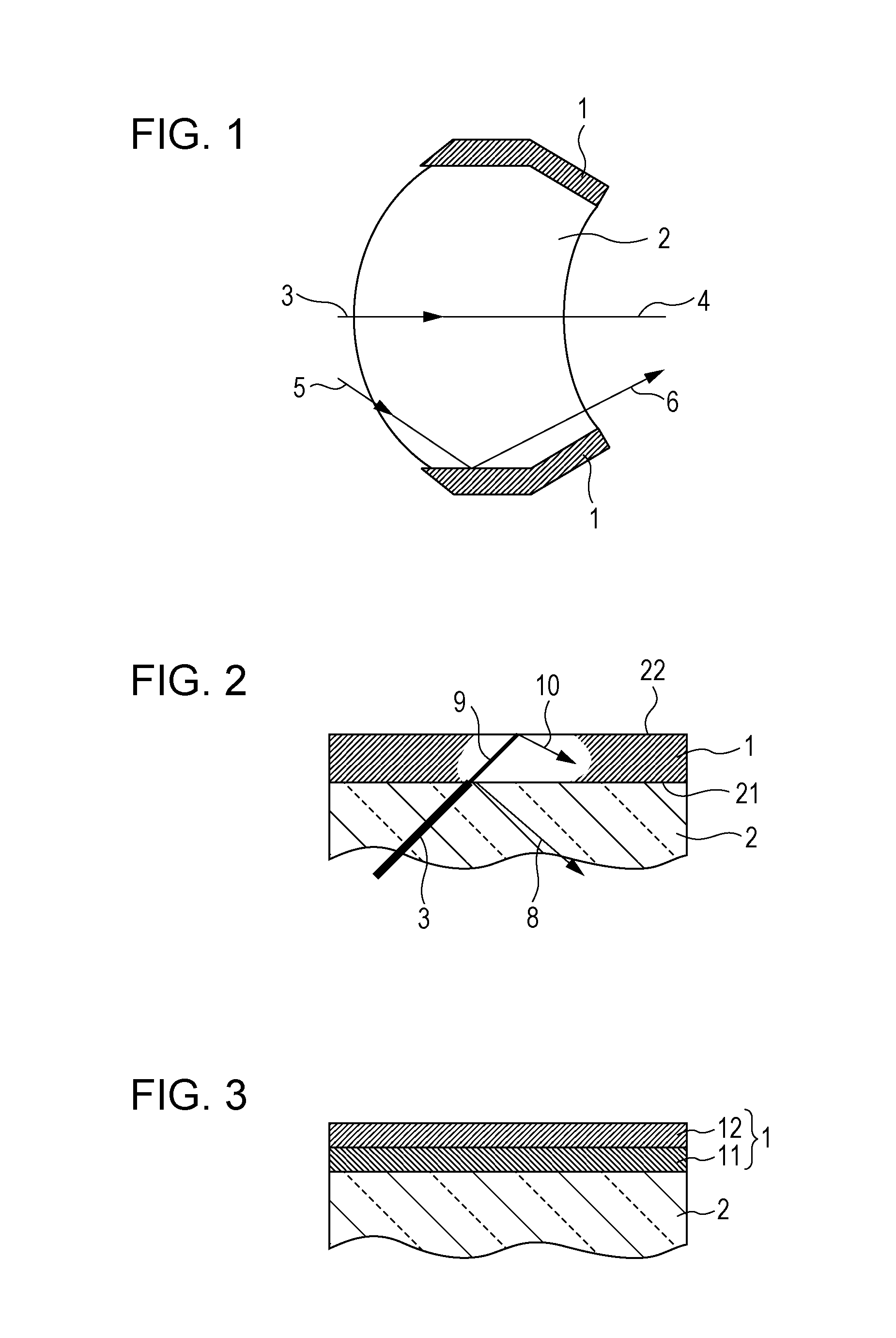 Light-shielding film for optical element and optical element having light-shielding film