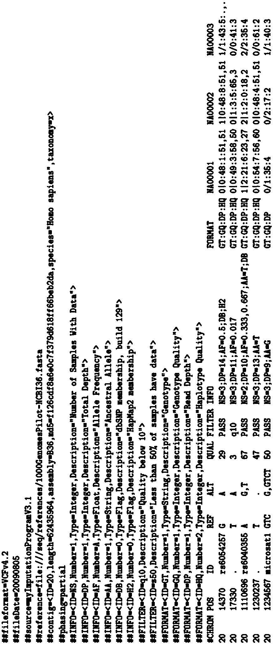 Method for calculating error and error rate of gene mutation detection analysis process