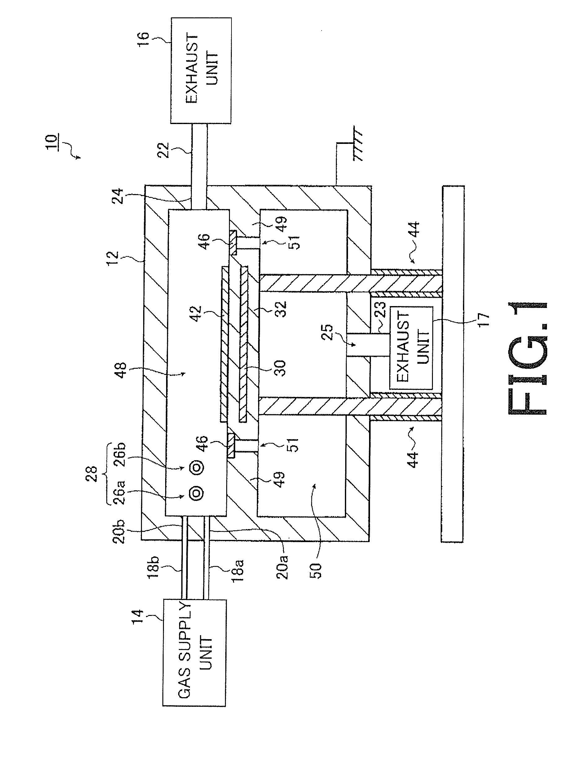 Atomic layer growing apparatus and thin film forming method
