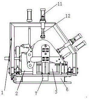 Welding and shifting equipment for numerically-controlled machine tool