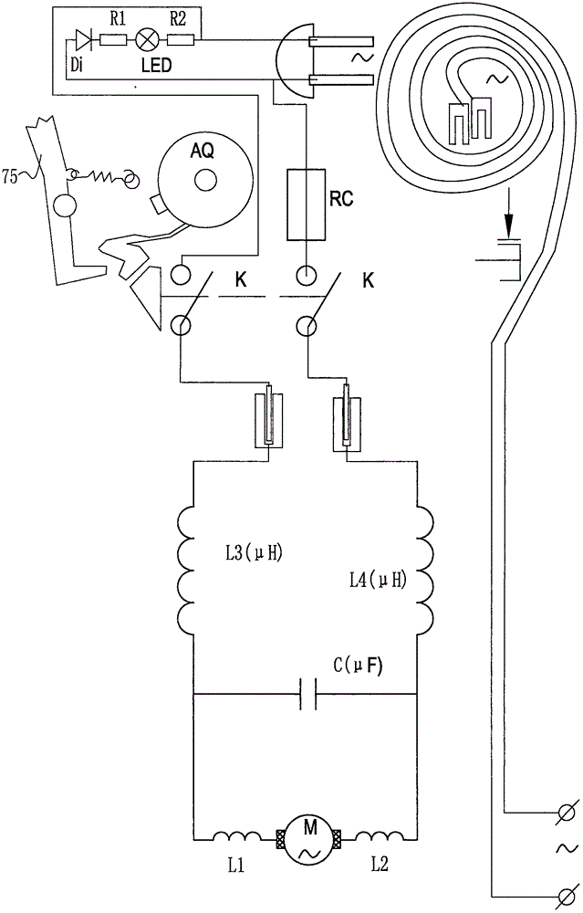 Lawn mower with side handle for adjusting fixed brake and unlocking for front three-wheel steering