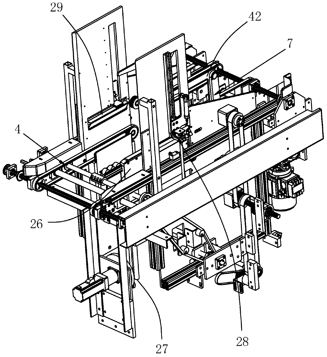 Book stacking equipment